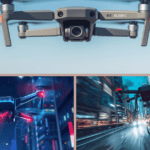 Best drones for YouTube videos 2026 flying over a scenic landscape