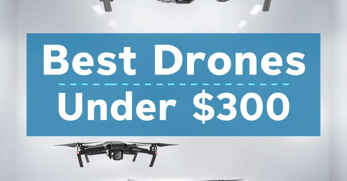 Best Drones Under $300
