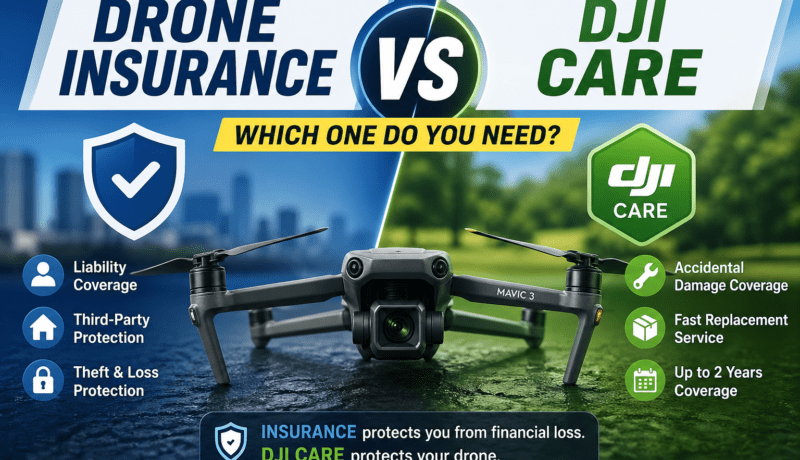 drone insurance vs DJI Care