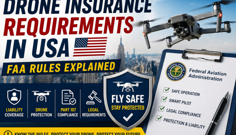 drone insurance requirements USA