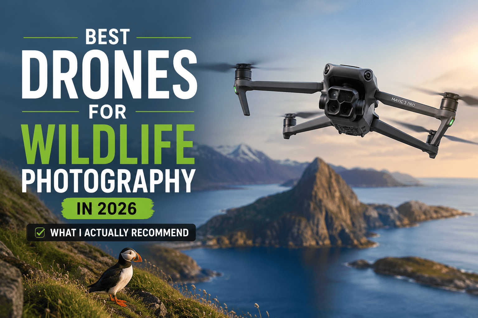 best drones for wildlife photography