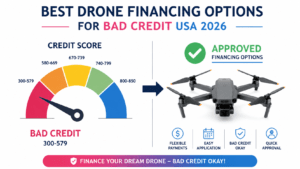best drone financing options for bad credit USA 2026
