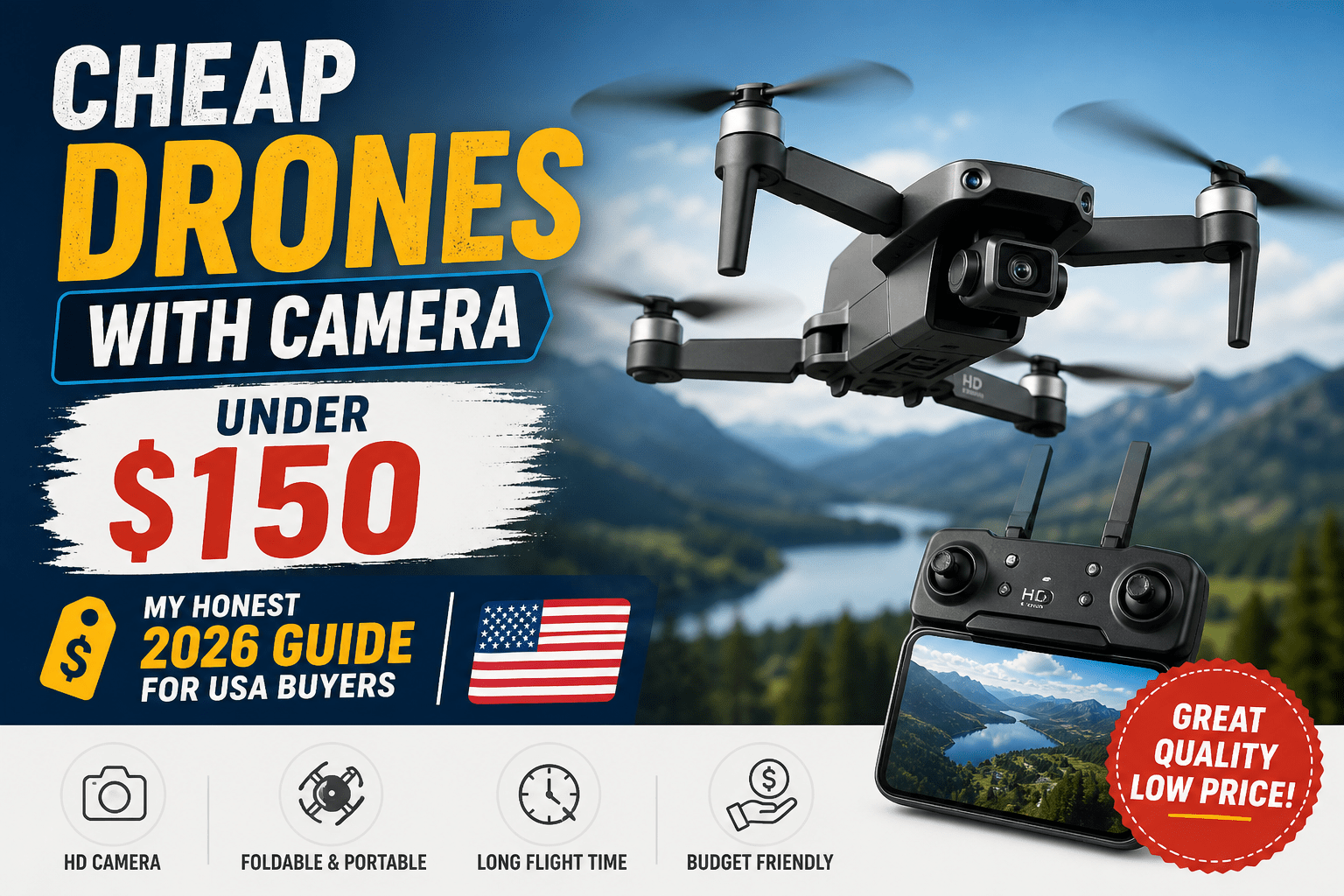 Cheap Drones with Camera Under 150