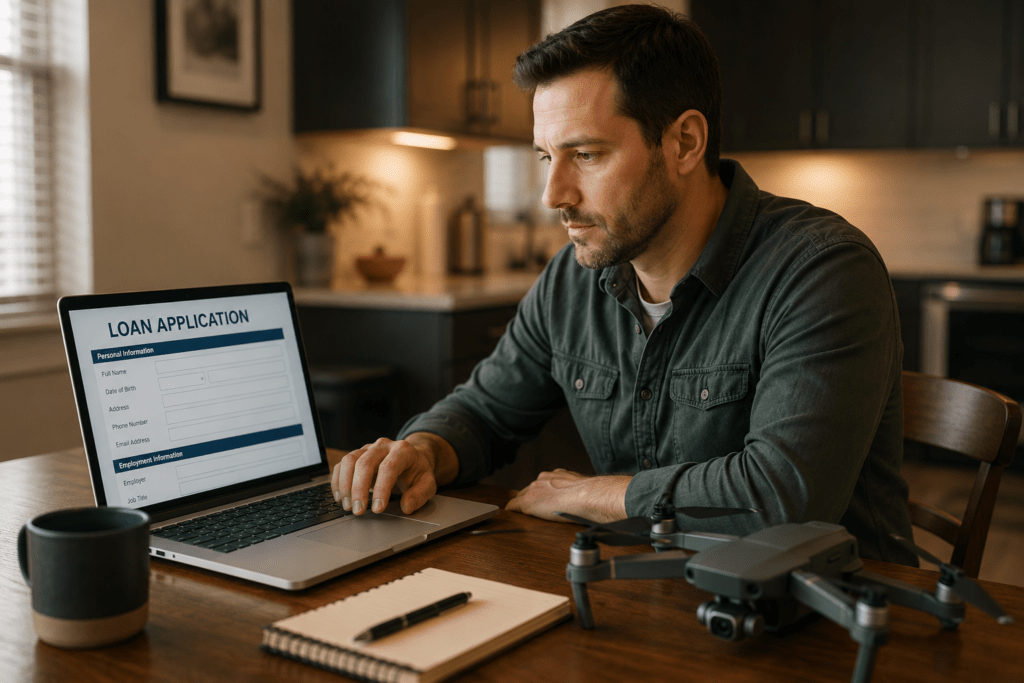 best drone financing options for bad credit USA 2026